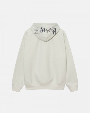 Stüssy Back Applique Hoodie Herren Grau | VOQPL-3461