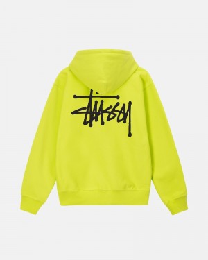 Stüssy Basic Hoodie Herren Lila | CDKUP-9206