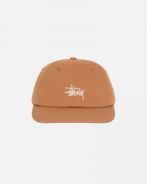 Stüssy Basic Stock Low Pro Kappen Herren Rot | ILOQZ-7815