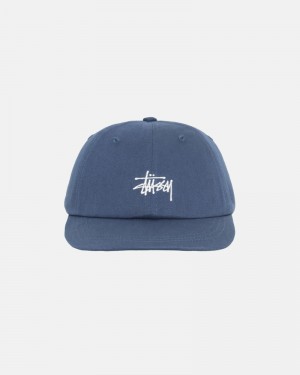 Stüssy Basic Stock Low Pro Kappen Herren Navy | NPWLT-9038