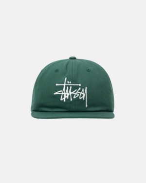 Stüssy Basic Strapback Kappen Herren Braun | ROYVF-7469