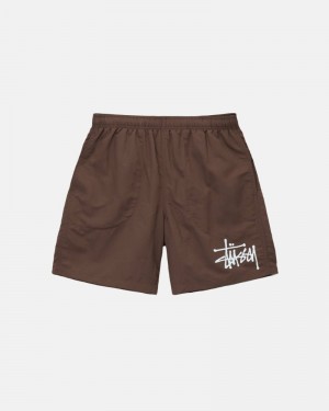 Stüssy Big Basic Kurze Hose Herren Kaffee | JUXNL-3019