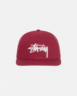 Stüssy Big Stock Point Crown Kappen Herren Grün | VQKUA-9516