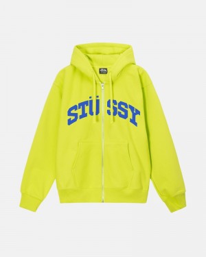 Stüssy Block Sport Zip Hoodie Herren Schwarz | EBTNQ-2703