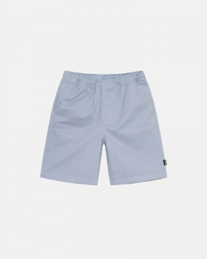 Stüssy Brushed Kurze Hose Herren Blau | GJSDO-5247