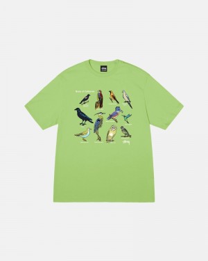 Stüssy California Birds T-shirts Herren Weiß | PGOYX-4361