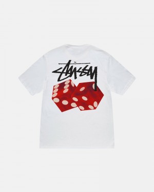 Stüssy Diced Out T-shirts Herren Weiß | NTFUC-7053