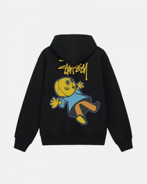 Stüssy Dollie Zip Hoodie Herren Schwarz | XASMV-7689