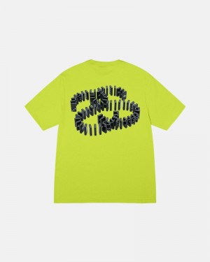 Stüssy Dominoes T-shirts Herren Weiß | CYUIO-8305