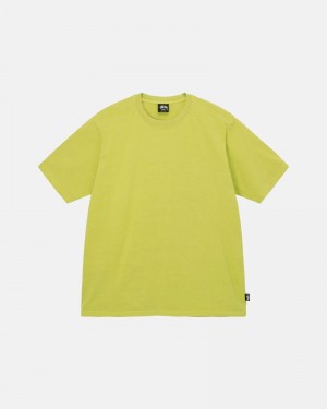 Stüssy Heavyweight Pigment Dyed Crew Oberteile Herren Rosa | MZERO-2870