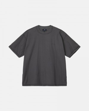 Stüssy Lazy T-shirts Herren Schwarz | CGVPT-1273