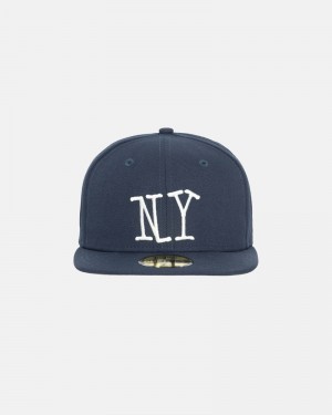 Stüssy Ny New Era Kappen Herren Navy | ANLWX-0847