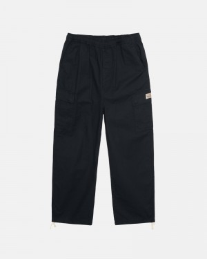 Stüssy Ripstop Cargo Hose Herren Schwarz | SXNCR-1073