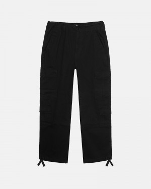 Stüssy Ripstop Surplus Cargohosen Herren Schwarz | JVWMB-7039