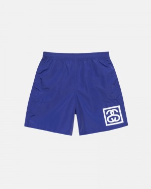 Stüssy Ss-Link Kurze Hose Herren Lila | EJVCY-2137