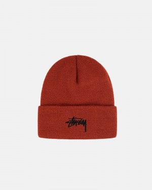 Stüssy Stock Cuff Mütze Herren Orange | LOAFV-9745