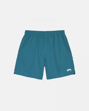 Stüssy Stock Kurze Hose Herren Blau | GVNIH-0467