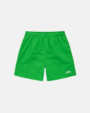 Stüssy Stock Kurze Hose Herren Grün | AWIYR-6905