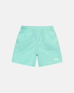 Stüssy Stock Kurze Hose Herren Helltürkis | QJVDG-6491