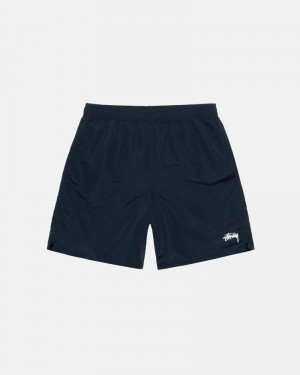 Stüssy Stock Kurze Hose Herren Navy | HMBUJ-9245