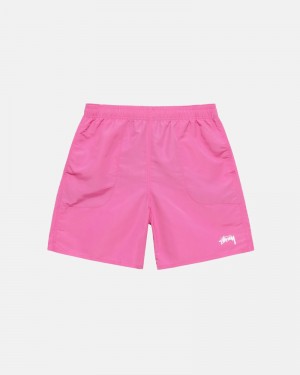 Stüssy Stock Kurze Hose Herren Rosa | TUGPX-7850