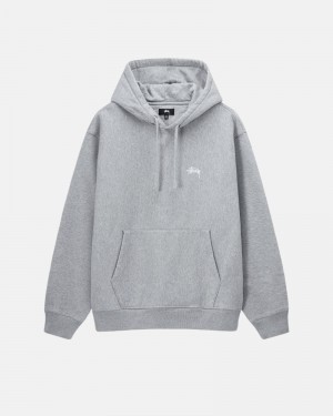 Stüssy Stock Logo Hoodie Herren Rosa | TYFPJ-1079