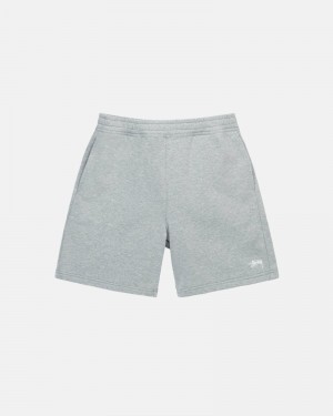 Stüssy Stock Logo Kurze Hose Herren Navy | UPCSF-6495