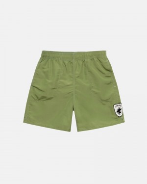 Stüssy Surfman Patch Kurze Hose Herren Helltürkis | AYNVZ-0963