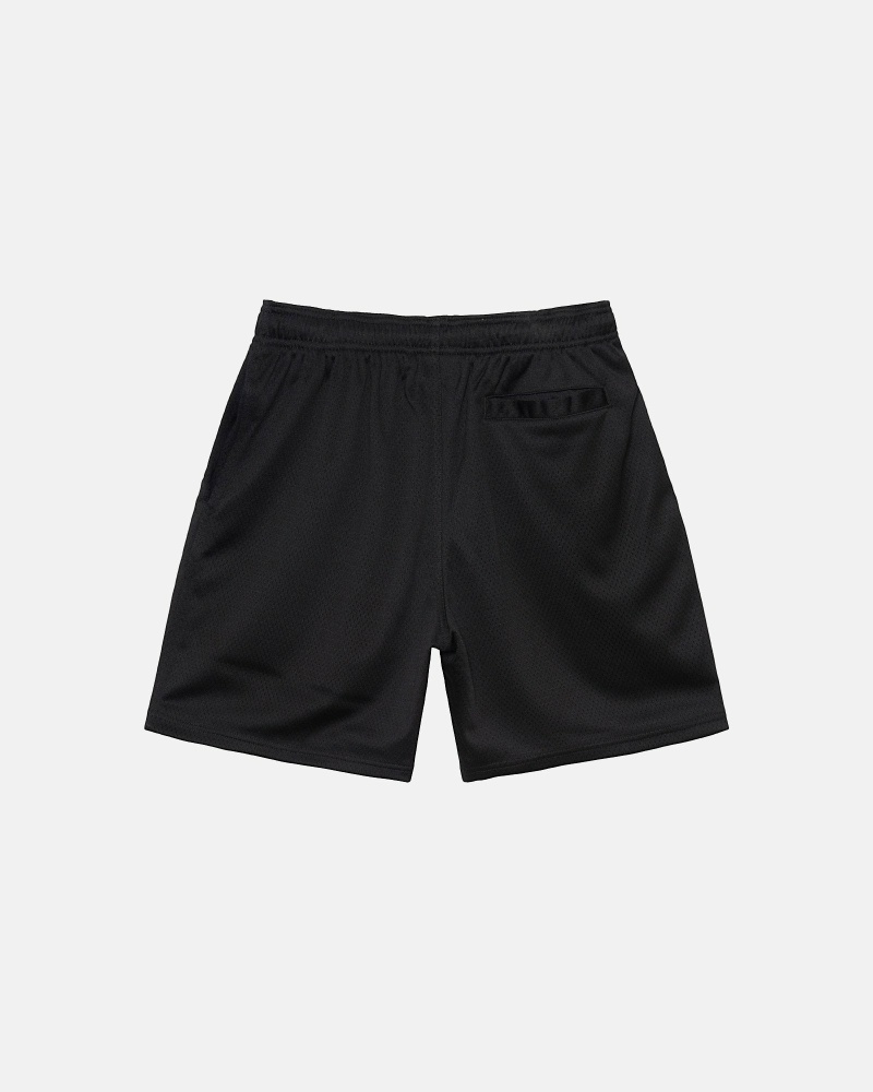 Stüssy 4X4 Mesh Shorts Kurze Hose Herren Schwarz | HJOYR-4785