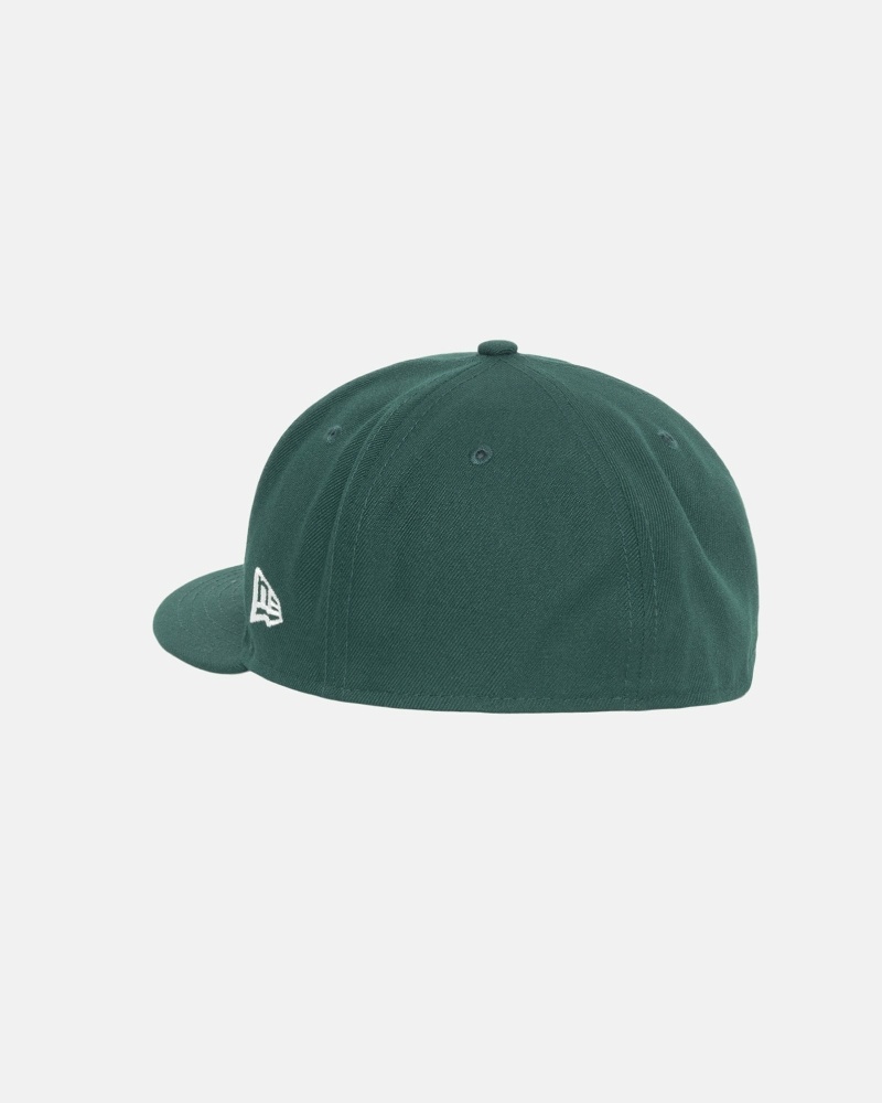 Stüssy Authentic New Era Kappen Herren Grün | DTBSN-0175