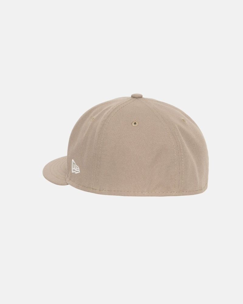 Stüssy Authentic New Era Kappen Herren Khaki | WSELM-6217