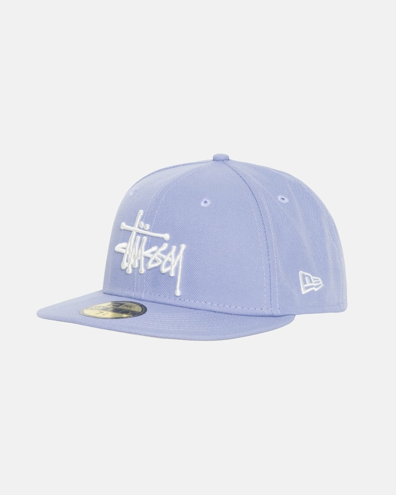 Stüssy Authentic New Era Kappen Herren Lavendel | IUKNO-9672