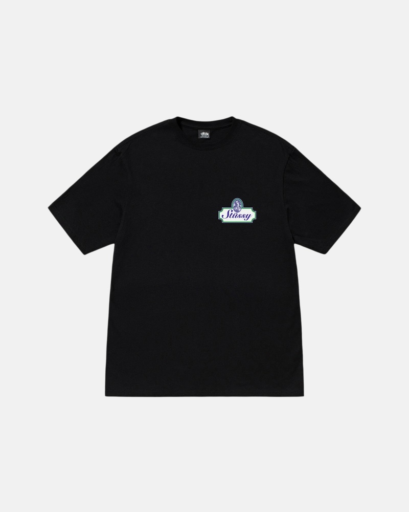 Stüssy Authentic T-shirts Herren Schwarz | AYMIT-1309