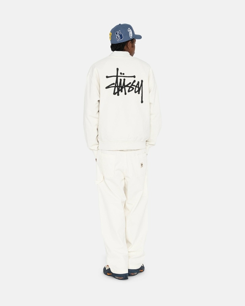 Stüssy Basic Crew Hoodie Herren Grau | MXOZU-0431