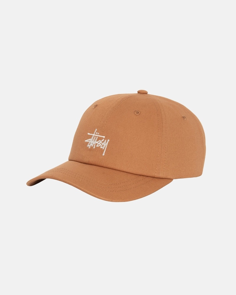 Stüssy Basic Stock Low Pro Kappen Herren Rot | ILOQZ-7815