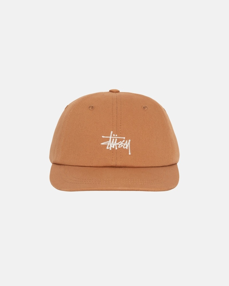 Stüssy Basic Stock Low Pro Kappen Herren Rot | ILOQZ-7815