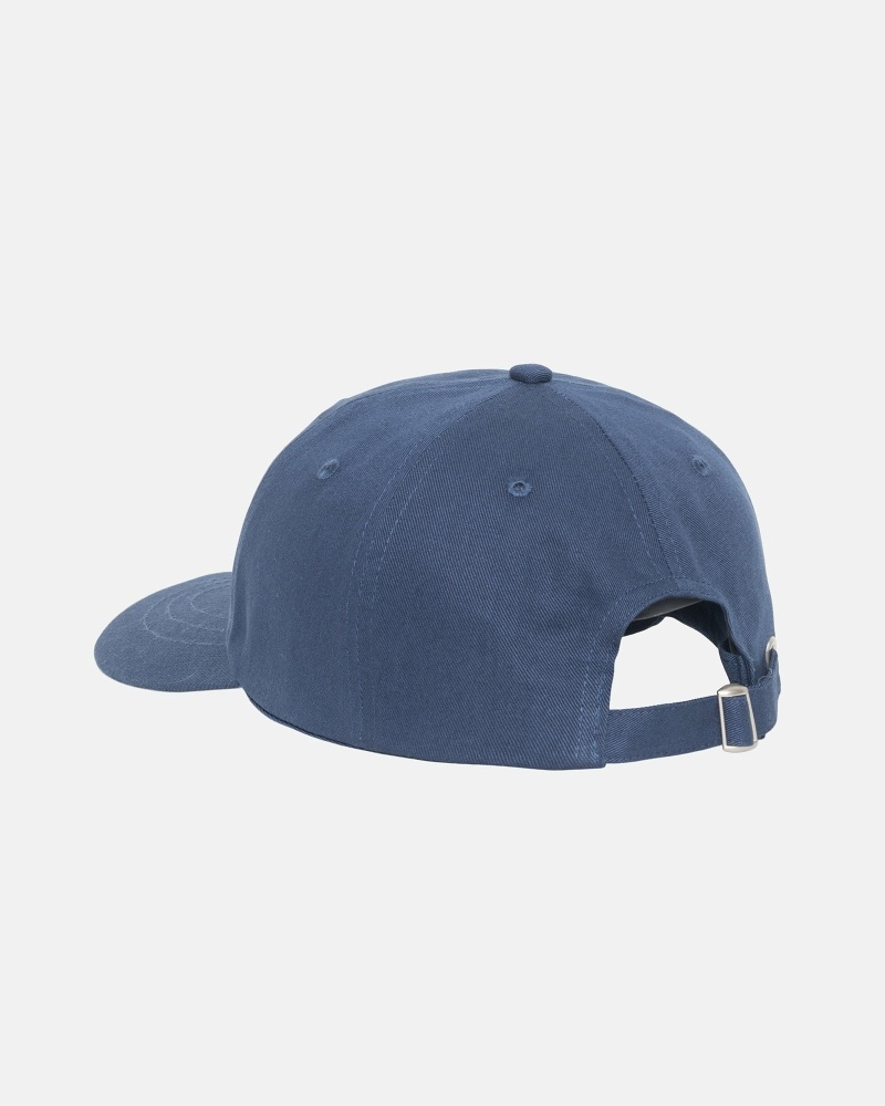 Stüssy Basic Stock Low Pro Kappen Herren Navy | NPWLT-9038