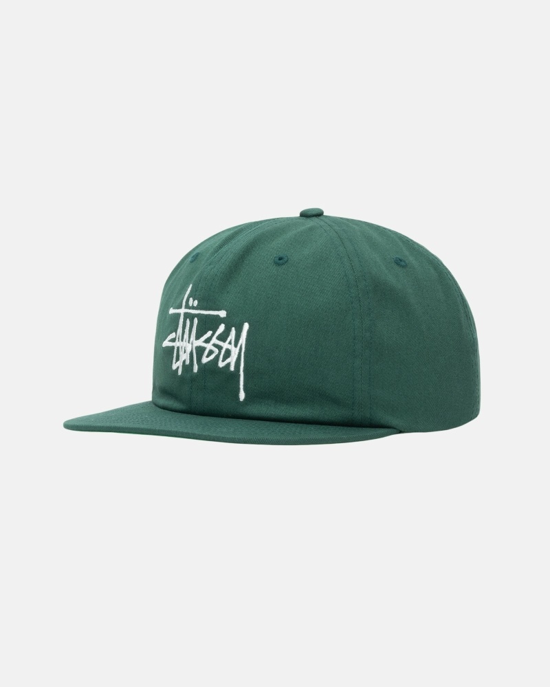 Stüssy Basic Strapback Kappen Herren Braun | ROYVF-7469