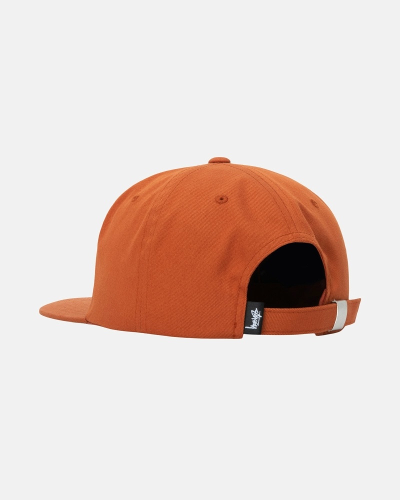 Stüssy Basic Strapback Kappen Herren Braun | FZMAR-6520