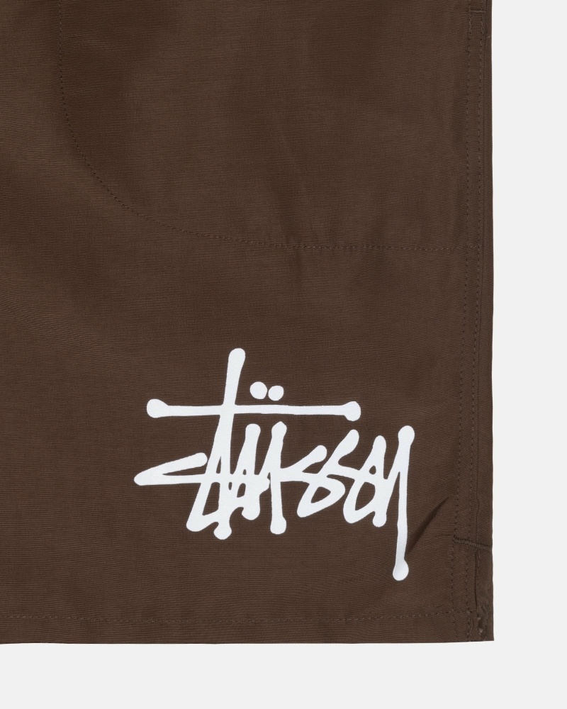 Stüssy Big Basic Kurze Hose Herren Kaffee | JUXNL-3019