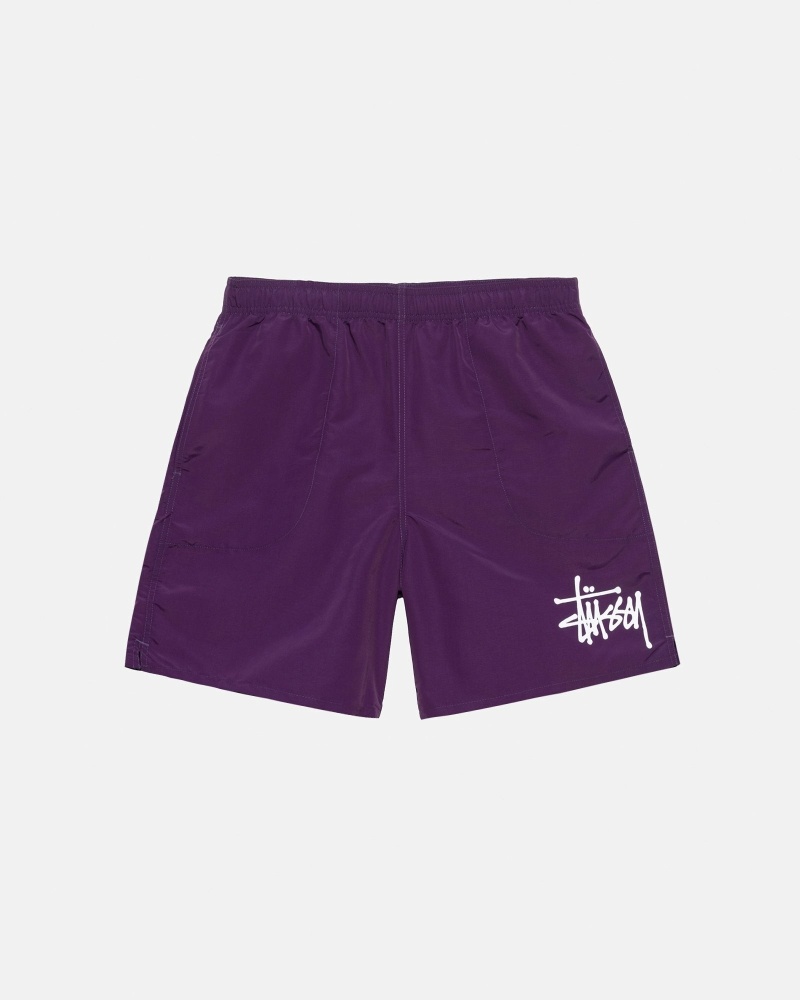 Stüssy Big Basic Kurze Hose Herren Lila | CMHYI-3549