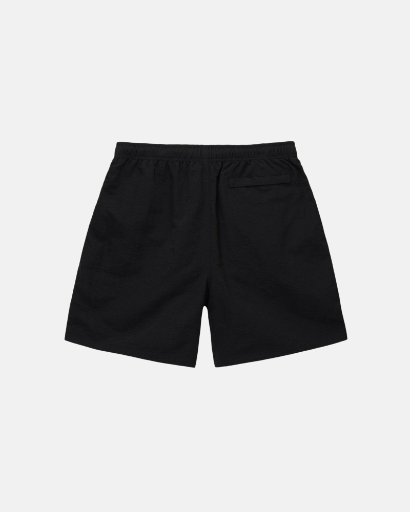 Stüssy Big Basic Kurze Hose Herren Schwarz | IXNQB-0516