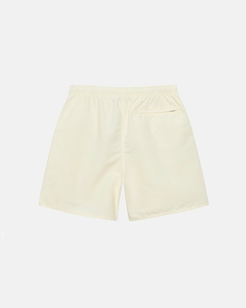 Stüssy Big Basic Kurze Hose Herren Weiß | LZUAC-1845