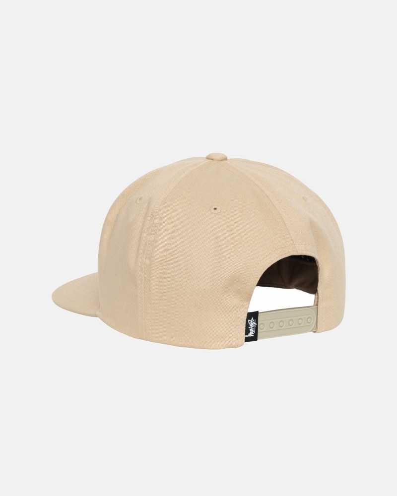 Stüssy Big Stock Point Crown Kappen Herren Braun | ORHKL-0854