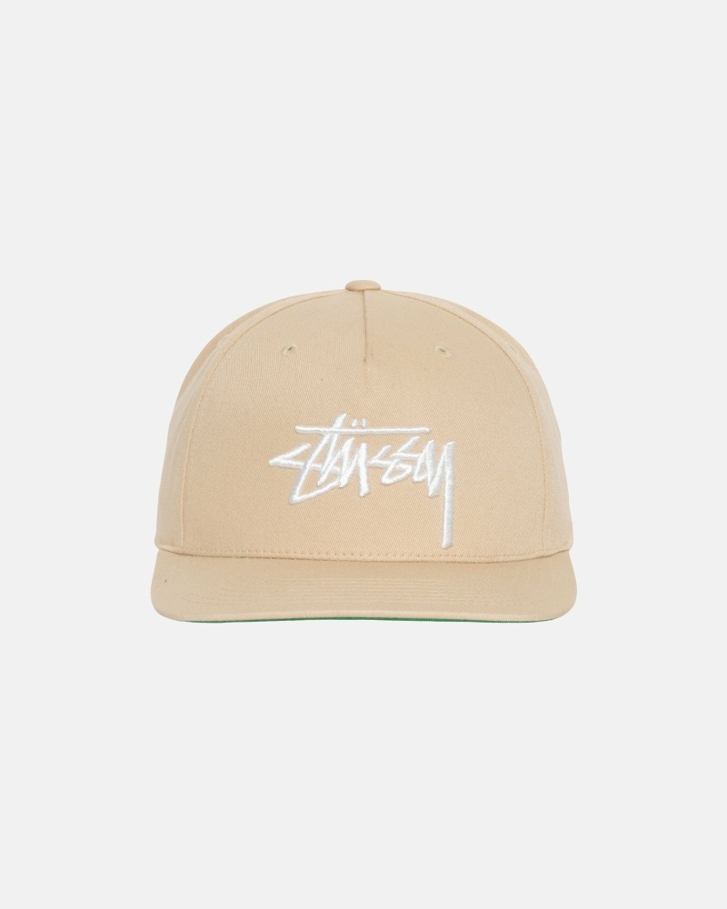 Stüssy Big Stock Point Crown Kappen Herren Braun | ORHKL-0854