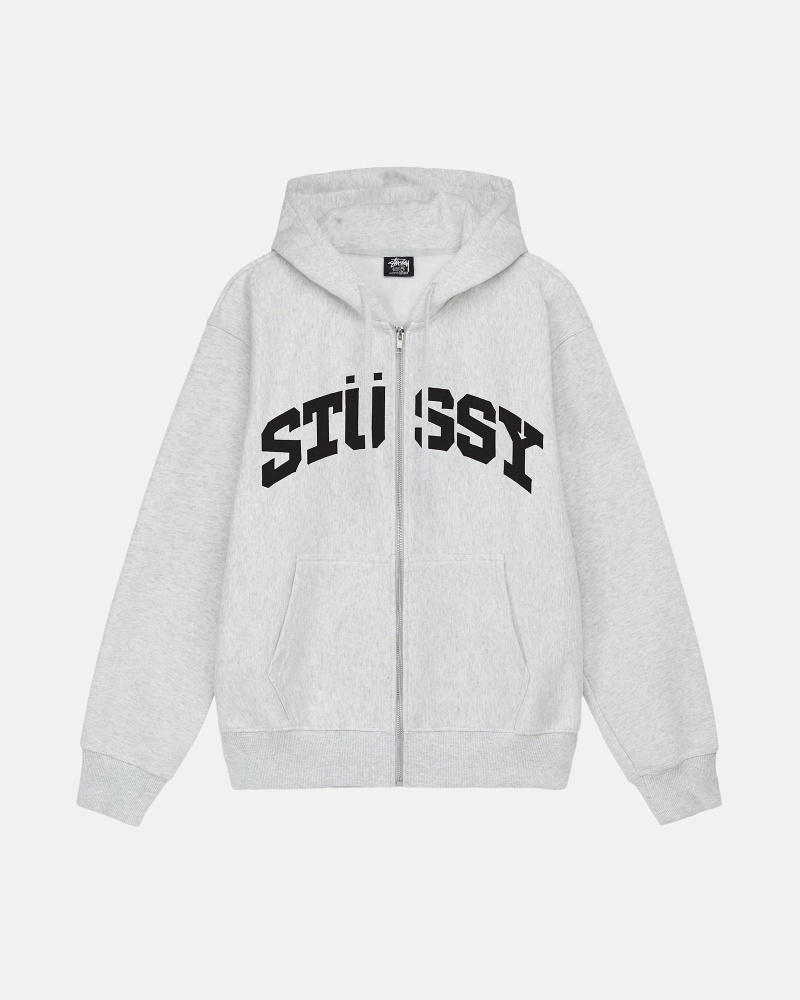 Stüssy Block Sport Zip Hoodie Herren Schwarz | HMPGF-1394