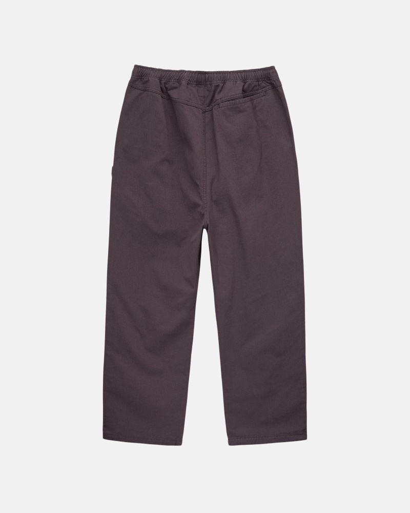 Stüssy Brushed Hose Herren Bordeaux | WYOMV-7682