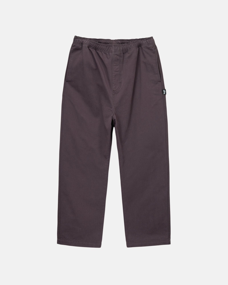 Stüssy Brushed Hose Herren Bordeaux | WYOMV-7682