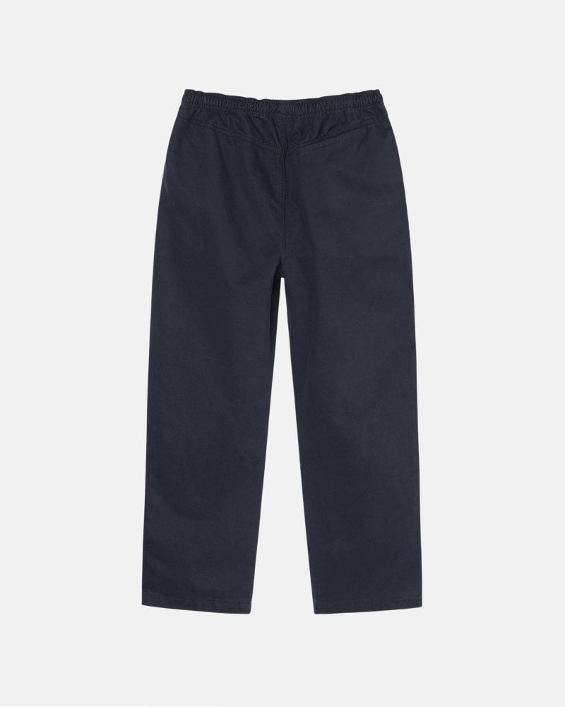 Stüssy Brushed Hose Herren Navy | GSZHJ-0835