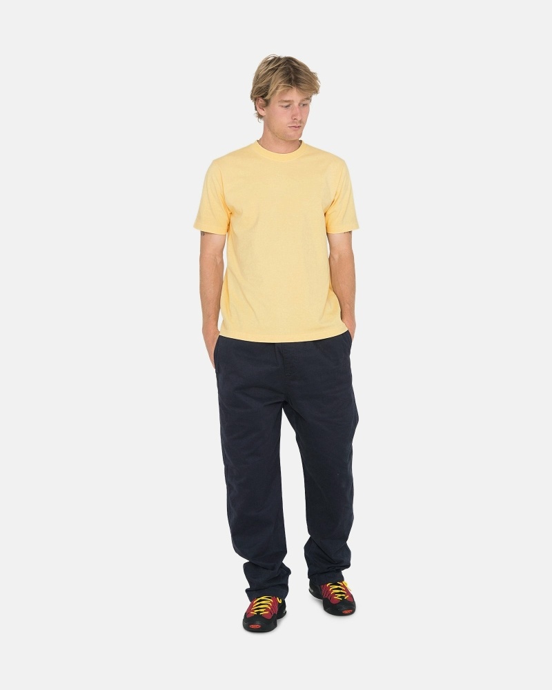 Stüssy Brushed Hose Herren Navy | GSZHJ-0835